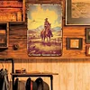 West Cowboy - Metal Tin Signs(8*12Inch/12*16Inch)