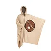 Multifunctional 4-in-1 wearable sleeping bag cape/sleeping bag/blanket/pillow
