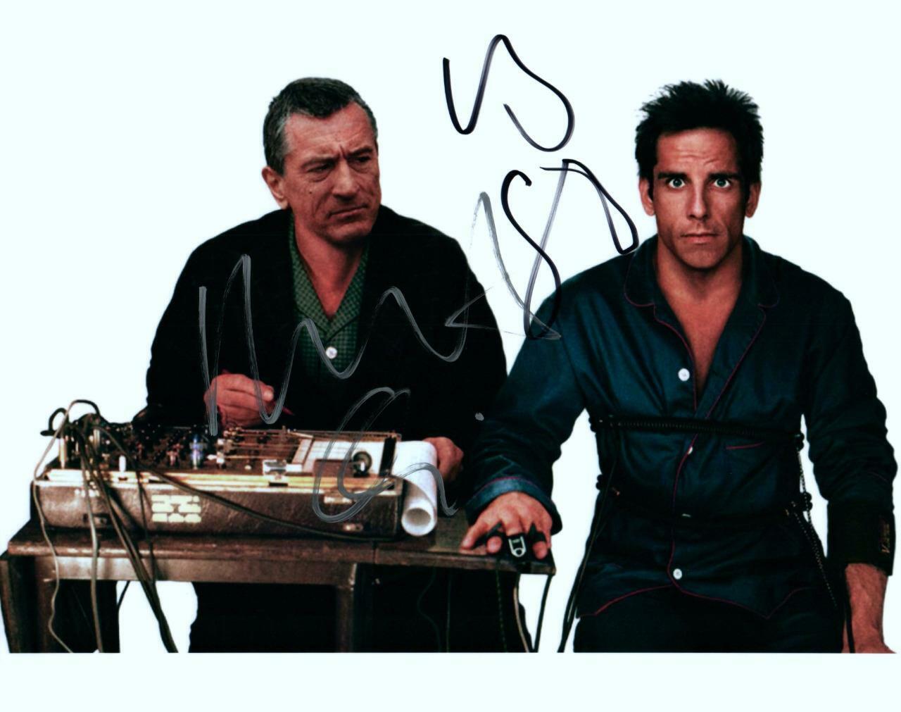 Robert DeNiro Ben Stiller signed 8x10 Photo Poster painting autograph Picture autographed + COA