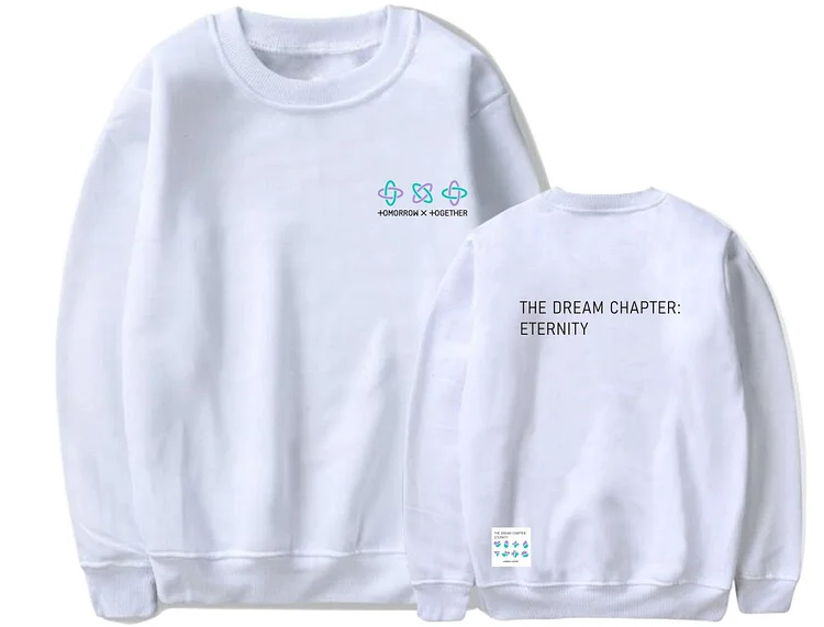 TXT The Dream Chapter : ETERNITY Uniform Logo Long-sleeved Sweatshirt