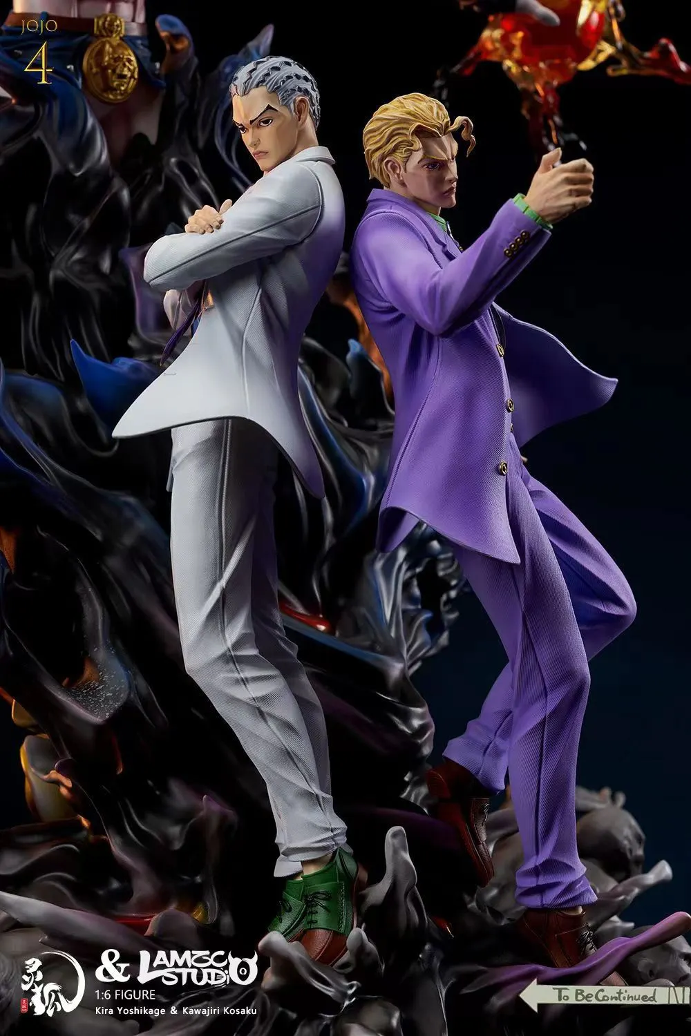 Zhongkaihua Anime Figura Kira Yoshikage Figura 17CM PVC Modello Statua Kira Yoshikage Action Figure Desktop Decorazioni Collezionismo