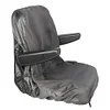 Riding Lawn Mower Seat Cover Waterproof 600D Oxford Tractor Seat Cover (L)