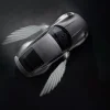 Angel Wings Car LED Projector Light Car Side Mirror, Chassis Modification LED Light Universal Projector Light Car Accessories Suitable for All Car Models