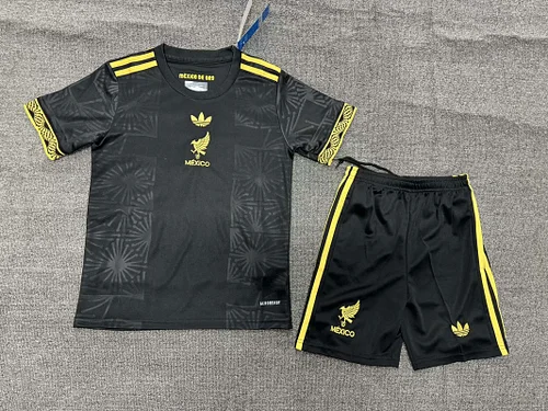 2025 Mexico National Special Edition Black Football Shirt 1:1 Thai Quality Kids Size