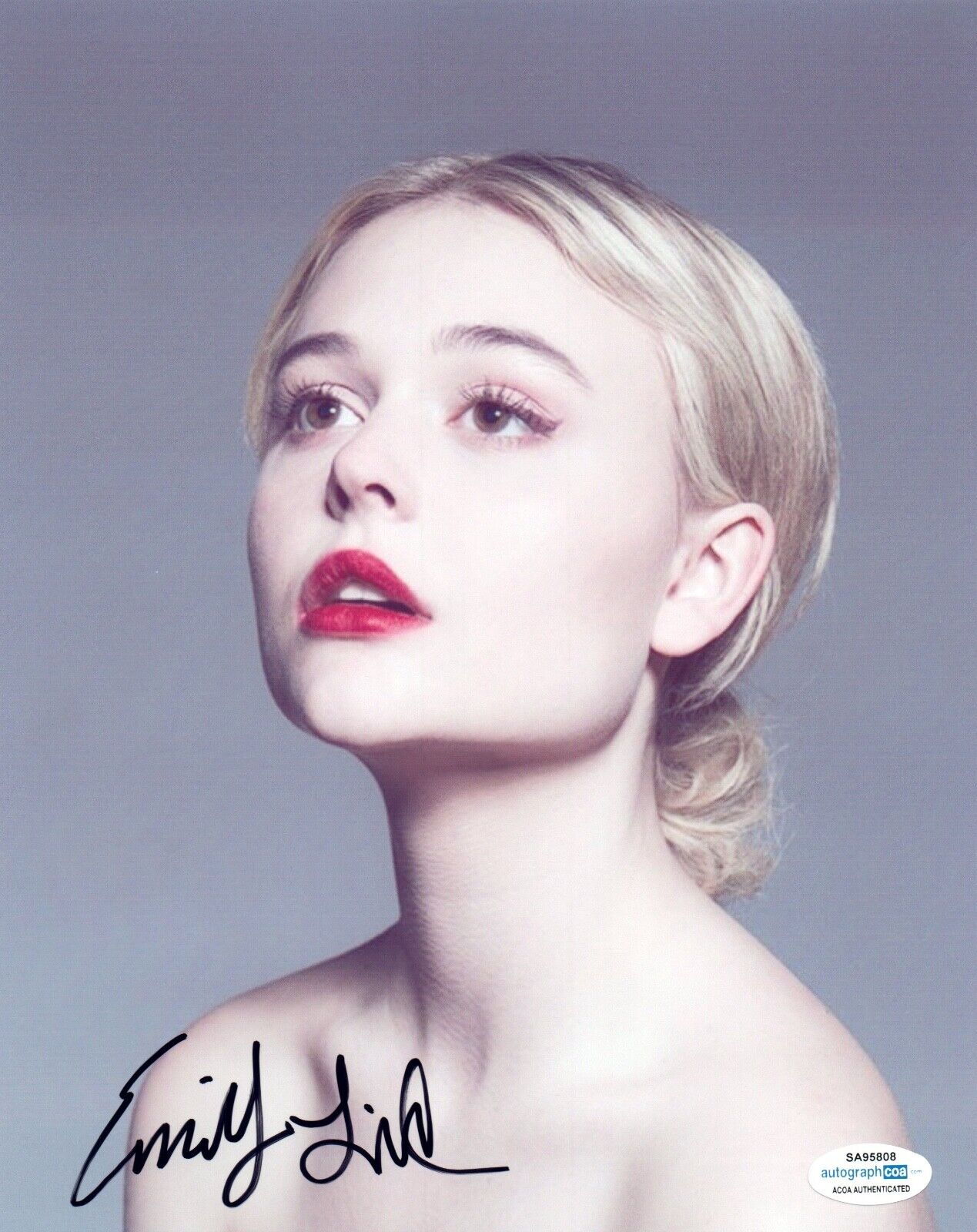 Emily Alyn Lind Signed Autograph 8x10 Photo Poster painting Doctor Sleep The Babysitter ACOA COA