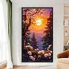 Autumn Scene-11CT Stamped Cross Stitch 40*70cm/15.75*27.56in(Big Size)