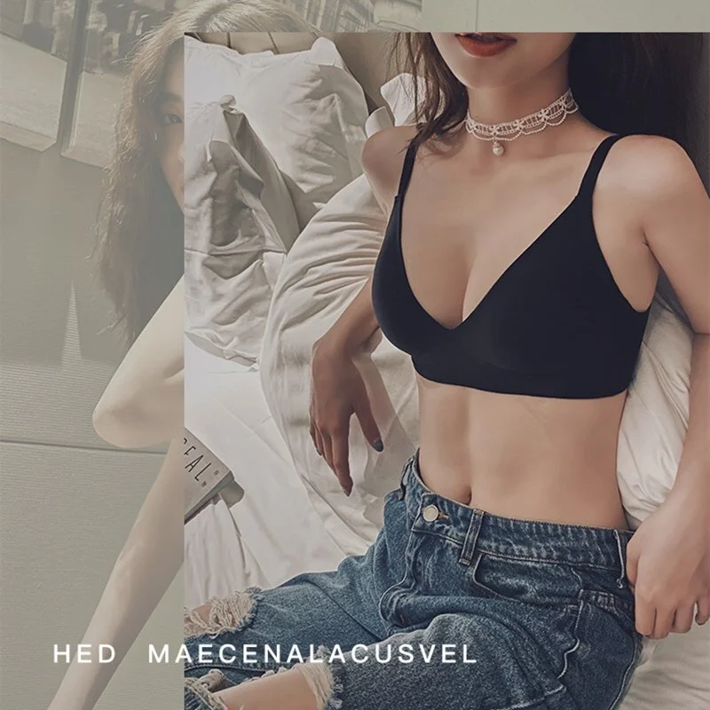 Seamless Bra Wire Free Brassiere Top Intimate Underwear Women's Underwear Sexy Intimates Women's Lingerie Underwear & Sleepwears