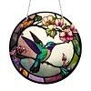 DIY Crystal Diamond Painting Double Sided Effect  Hamminbird Pendant Home Garden Hanging Kit