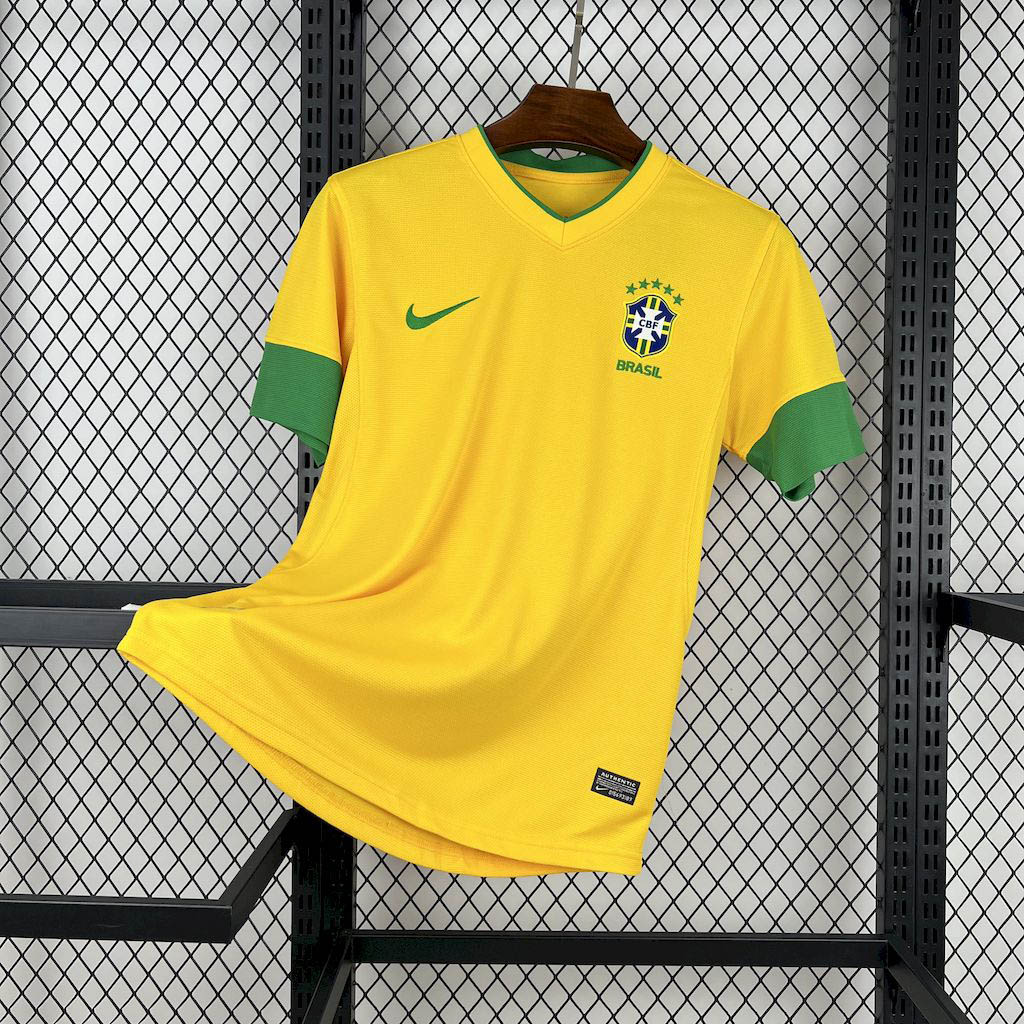 2012 Retro Brazil Home Football Shirt 1:1 Thai Quality- Maxi Kit