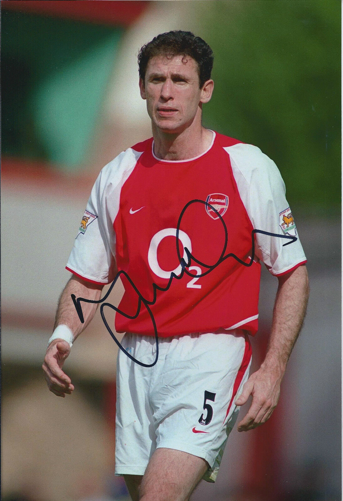 Martin KEOWN Arsenal SIGNED COA Autograph 12x8 Photo Poster painting AFTAL Genuine RARE