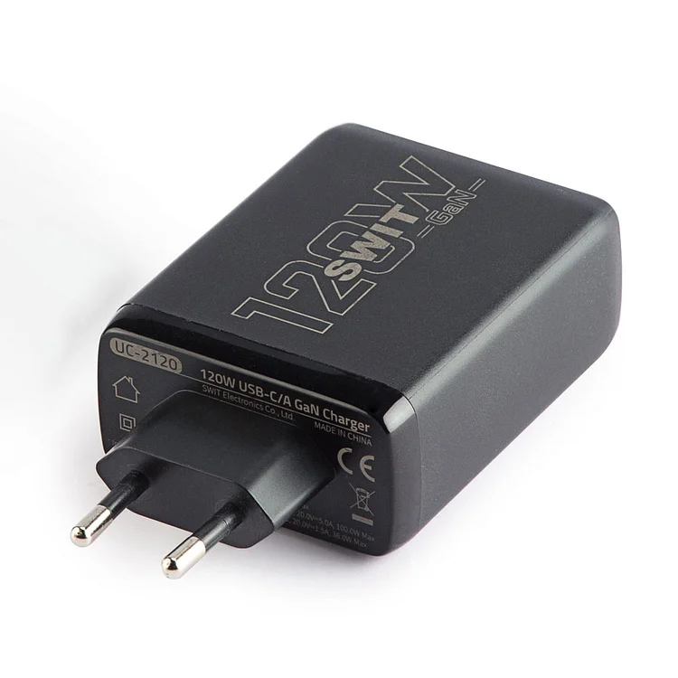 UC-2120 120W USB-C/A GaN Charger