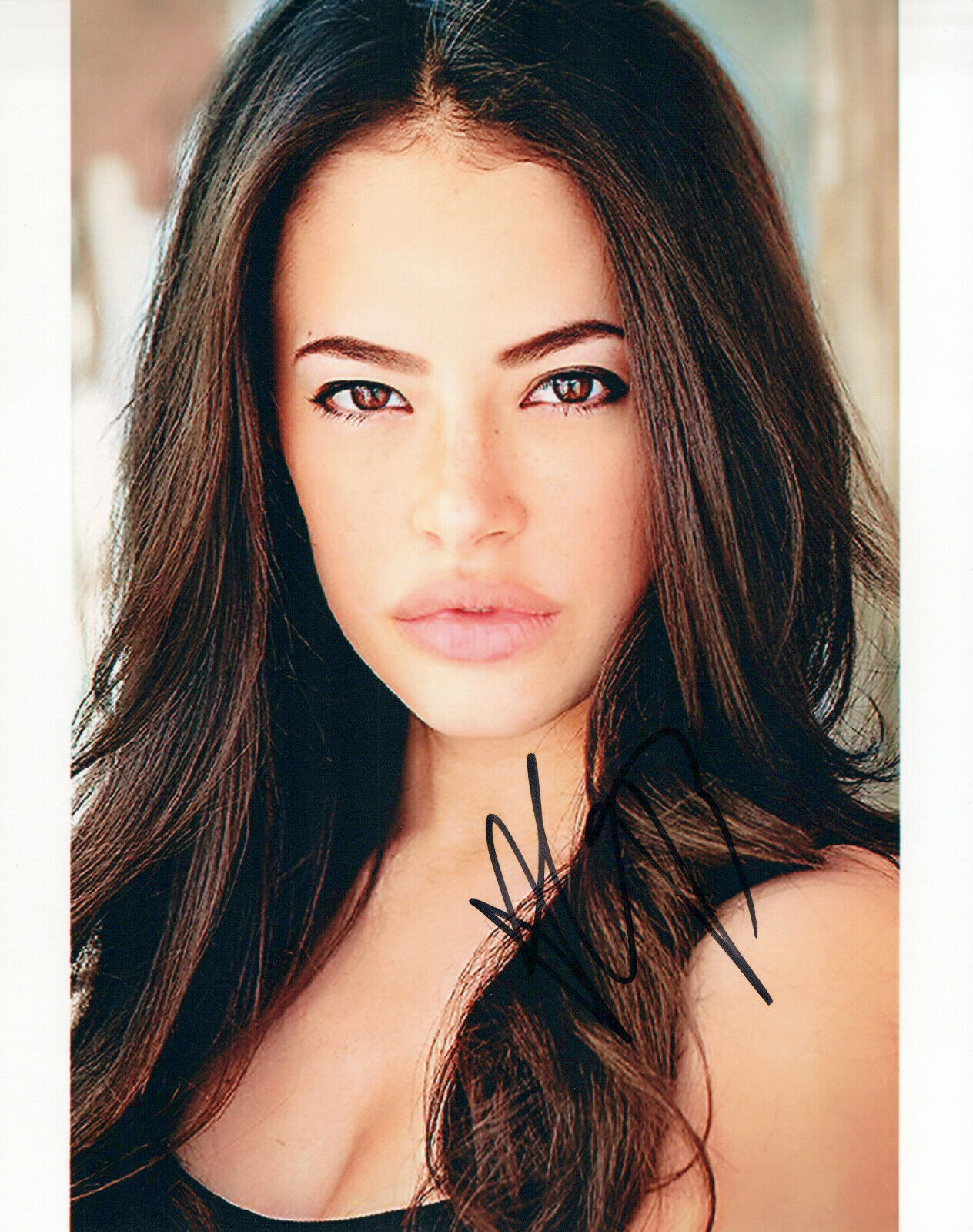 Chloe Bridges glamour shot autographed Photo Poster painting signed 8x10 #19