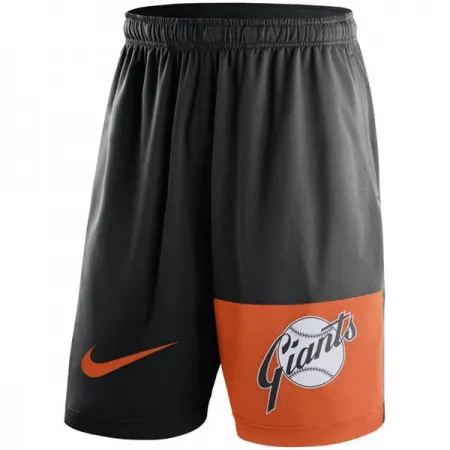 Men's San Francisco Giants  Black Cooperstown Collection Dry Fly Shorts