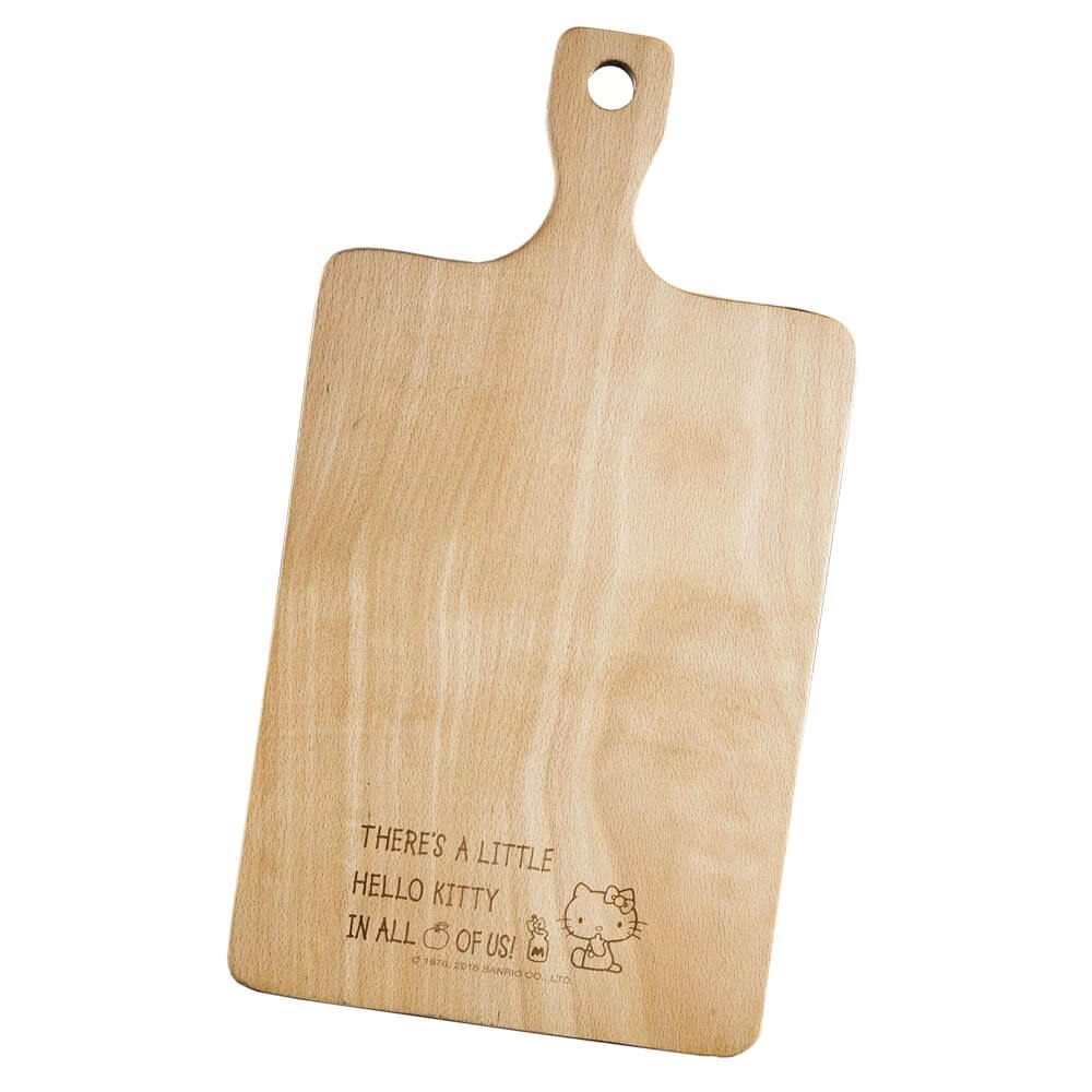 Hello Kitty Wood Cutting Board Pizza Board Paddle A Cute Shop - Inspired by You For The Cute Soul 