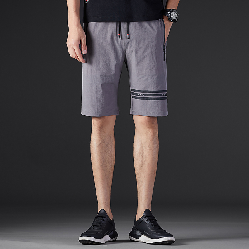Solid Men's Shorts Casual Bermuda Masculina Beach Shorts With Zipper Pockets Streetwear Sport Beach Shrots 3XL Summer  New