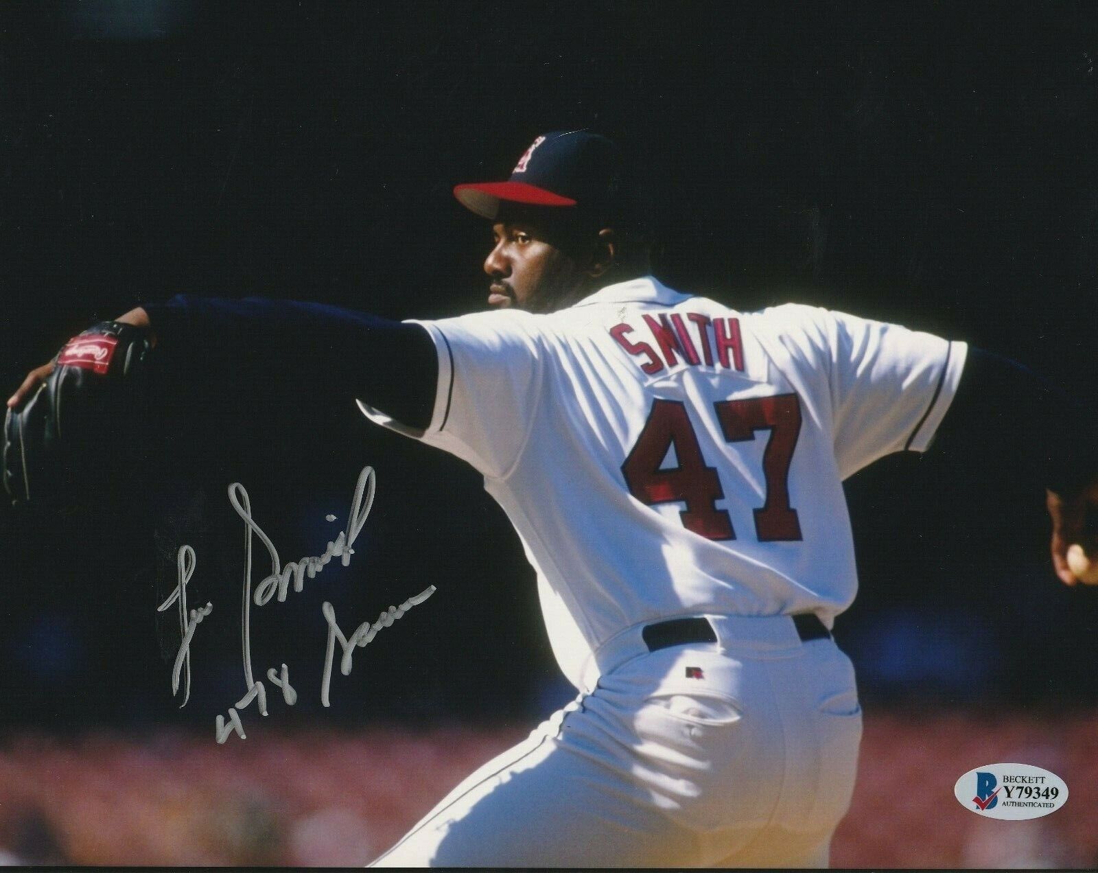 LEE SMITH Signed ANGELS 8x10 Photo Poster painting w/ Beckett COA & SAVES Inscription