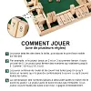 Ensemble de jeu Shut the Box en bois pour 4 joueurs