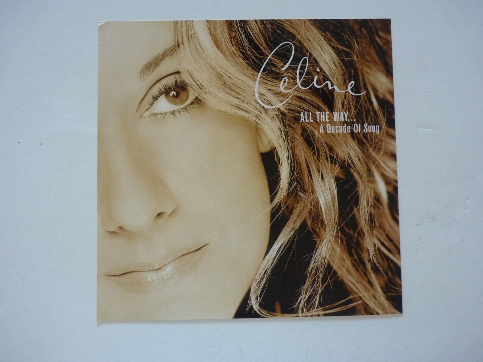 Celine Dion All the Way...LP Record Photo Poster painting Flat 12x12 Poster