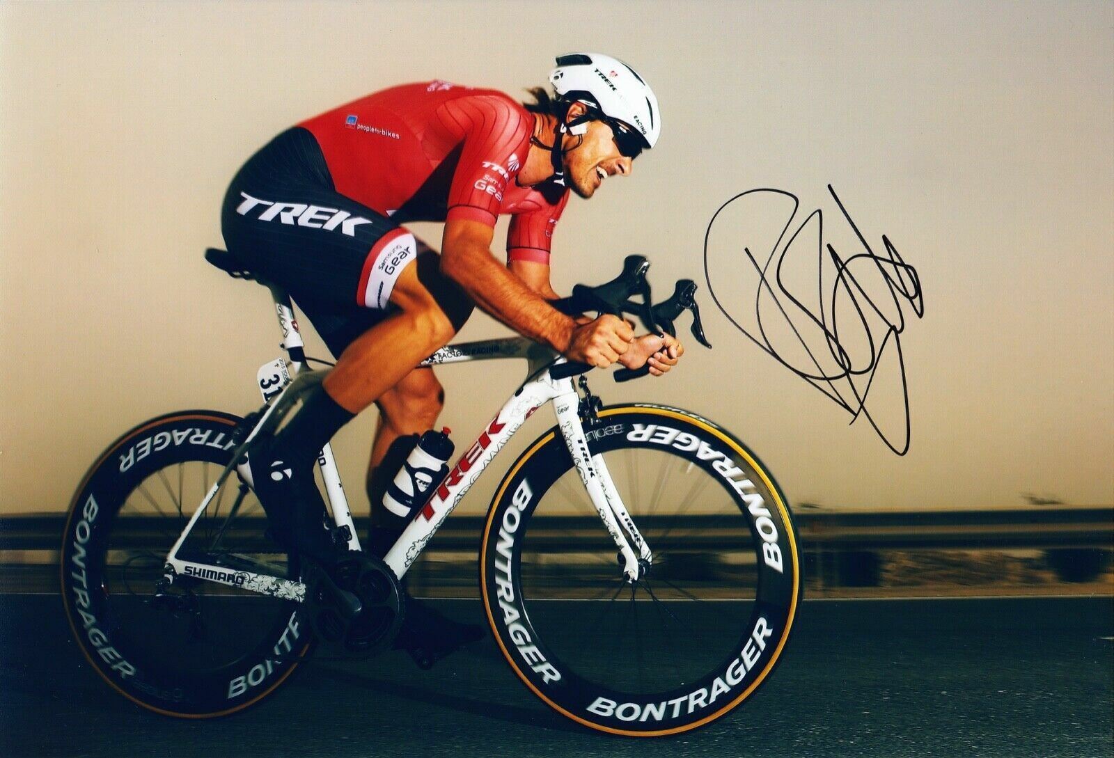 Fabian Cancellara Signed 12X8 Photo Poster painting Cycling Legend AFTAL COA Certificate (B)