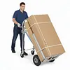 [US Local Warehouse] 3 in 1 Folding Hand Truck Dolly Cart with Wheels 550LBS Capacity Heavy Duty Collapsible Moving Dolly for Logistics Shopping Home Office