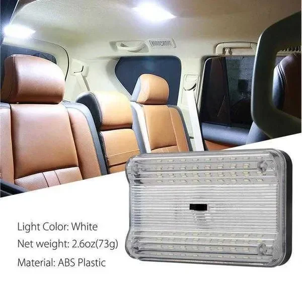 Universal 12V 36 LED Car Interior Lights Roof Ceiling Trunk Dome Reading Lamp White Automobile Night Light 6000K