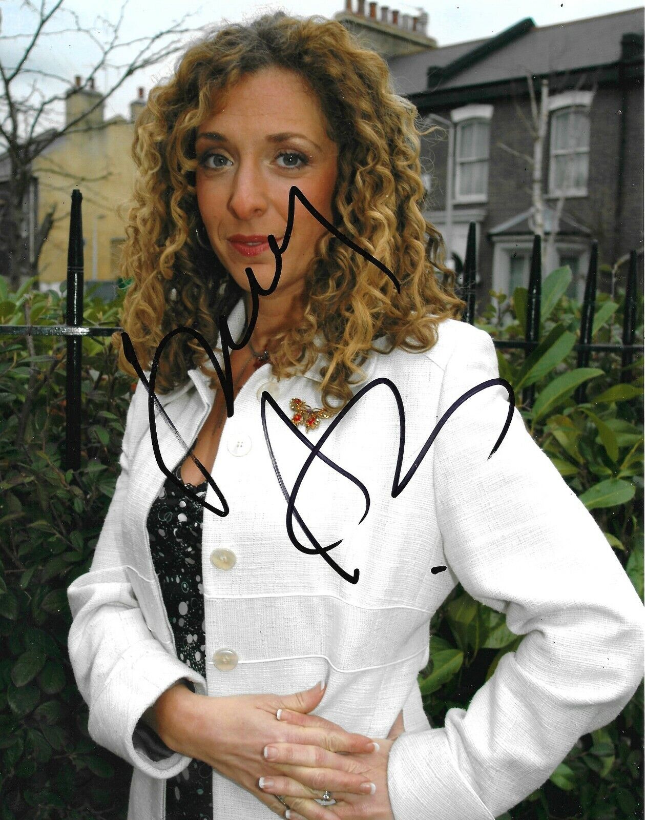 Tracy Ann Oberman Signed Eastenders 10x8 Photo Poster painting AFTAL