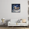 Diamond Painting-5D Full Round Drill Santa Reindeer