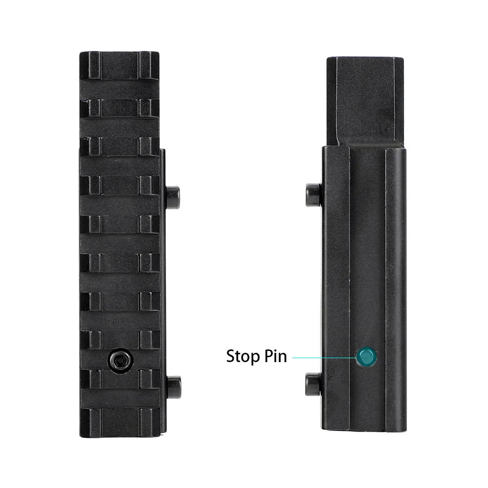 ohhunt® Extension 9 Slots 11mm .22/Airgun Dovetail to Picatinny Rail Adaptor