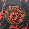 2022/2023 Manchester United Pre-Match Training Suit Black Red love fball