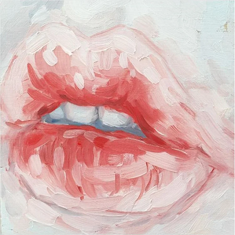 Honey Lips - Painting By Numbers - 40*40CM gbfke