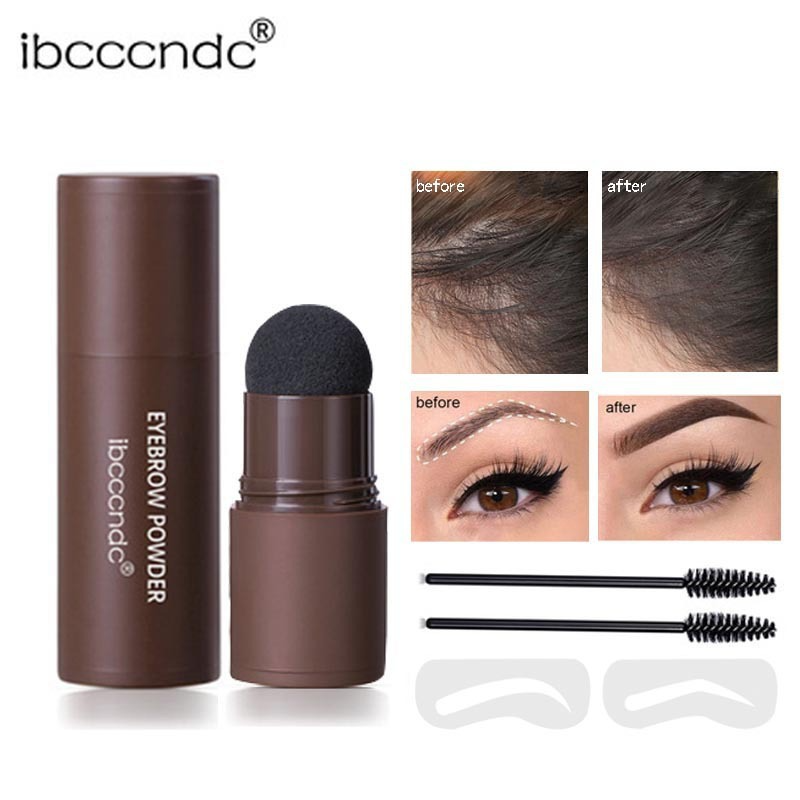 Ibcccndc Hairline powder eyebrow powder Face repair shadow powder thrush pencil