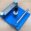 CNC Aluminum Watch Screwdriver Grinding Fixture with Ball Bearing Linear Slide & Diamond Abrasive Plate, Precision Sharpening Jig for All T-Type Watch Repair Screwdriver Blades
