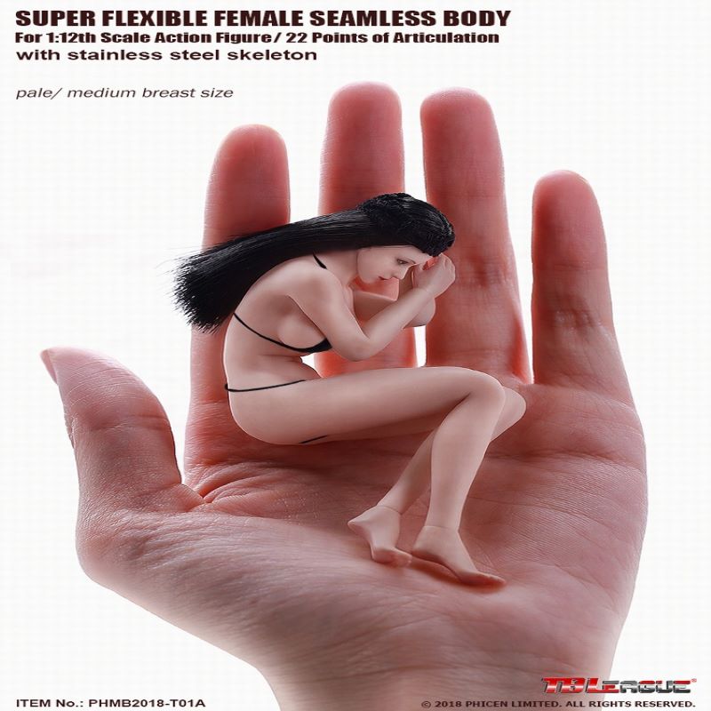 TBLeague T01A T01B T03A T03B 1/12 Super Flexible Female Seamless Body for 6inch Action Figure-aliexpress