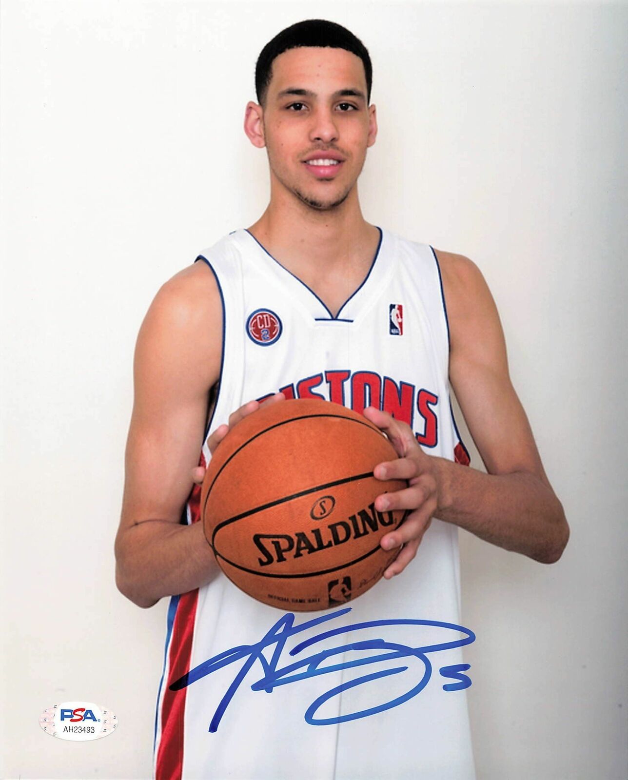 Austin Daye signed 8x10 Photo Poster painting PSA/DNA Detroit Pistons Autographed