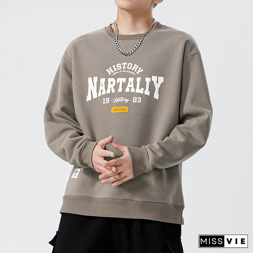 Mens Casual Printed Sweatshirt