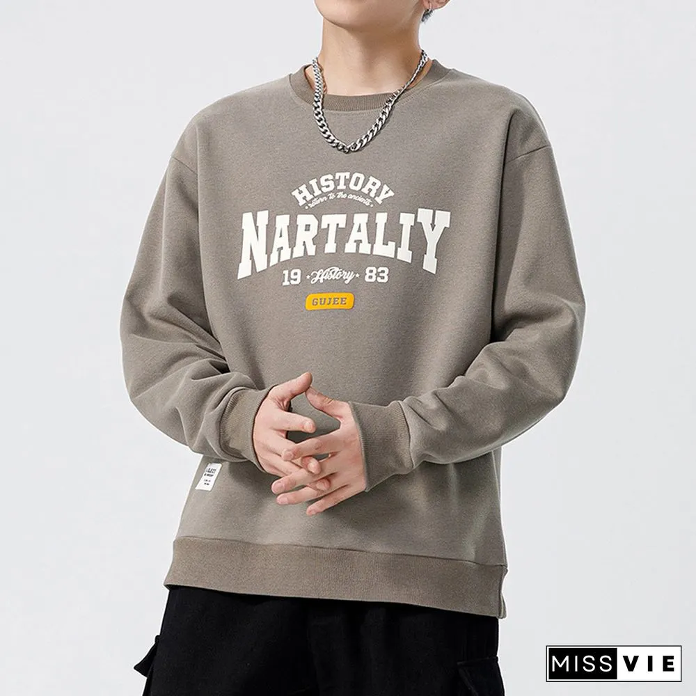Mens Casual Printed Sweatshirt