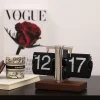 Automatic Flip Clock Desktop Ornament | Retro Mechanical Aesthetics, Reshaping the Ritual of Time