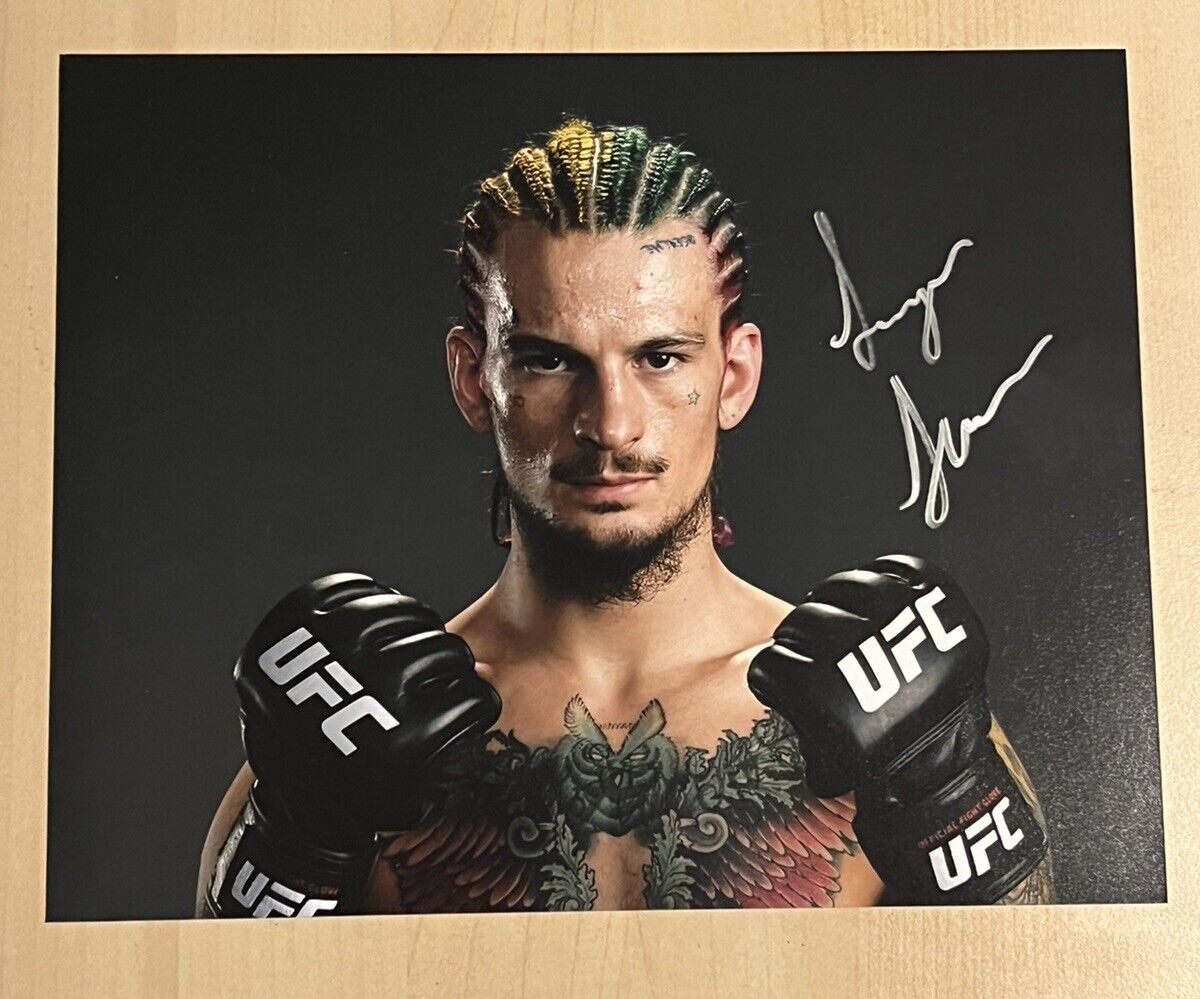 SEAN O’MALLEY HAND SIGNED 8x10 Photo Poster painting AUTOGRAPHED UFC FIGHTER COA