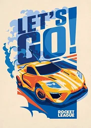 Shinevers Rocket League Game Poster Neon Video Game Canvas Painting Wall Art Picture for Modern Boy Room Living Room Home Decor Cuadros Wall Art