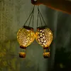 Solar Hanging Hot Air Balloon Lamp IP65 Waterproof Light for Outdoor Garden Yard