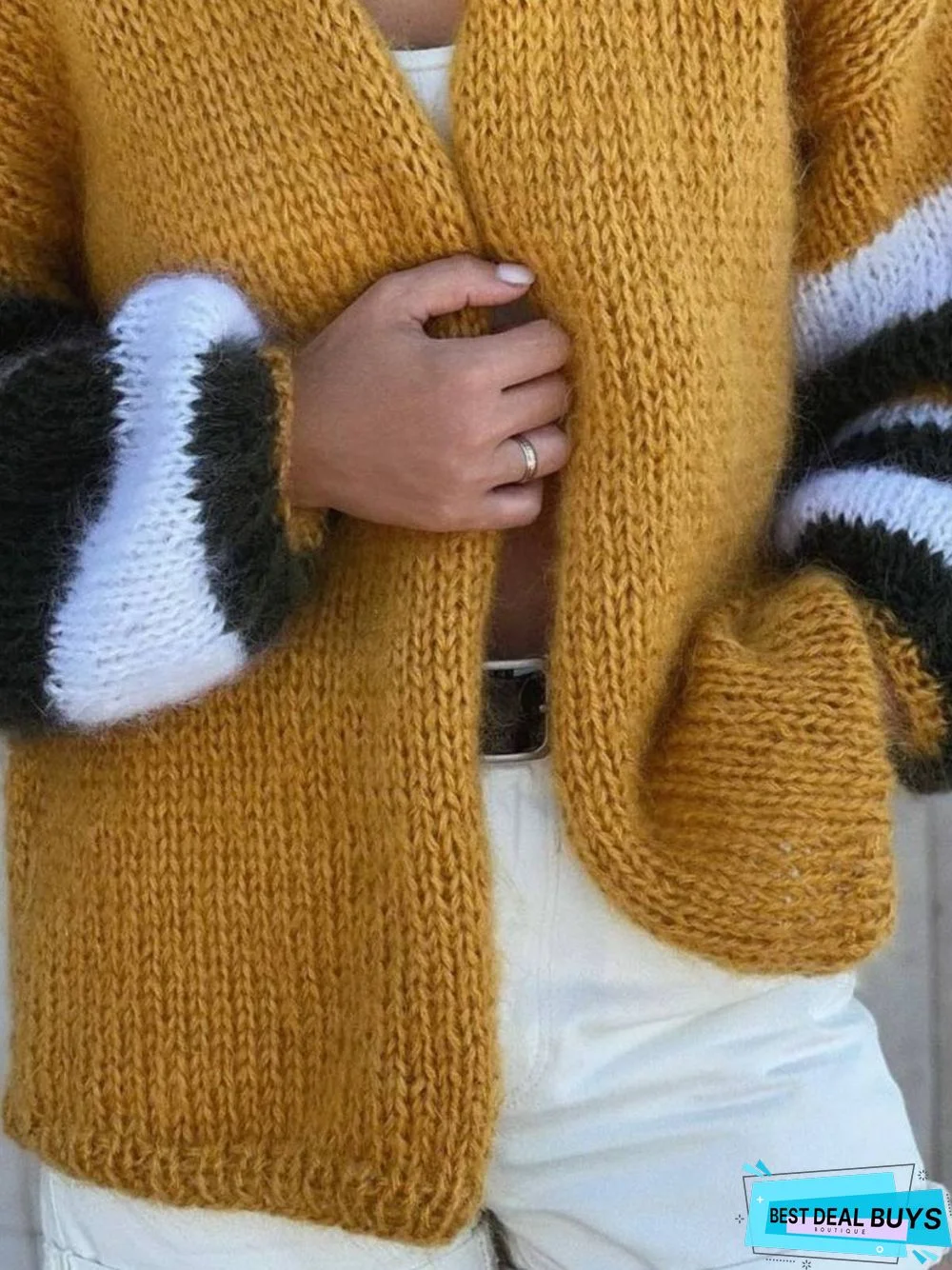 Casual Long Sleeve Sweater coat