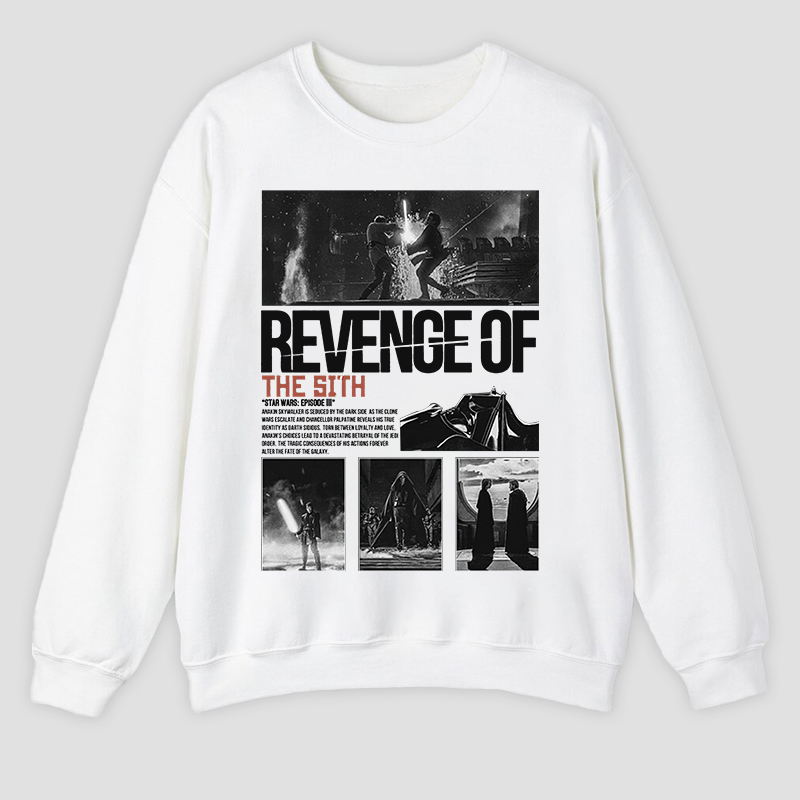 Star Wars: Episode III – Revenge Of The Sith Printed Unisex Sweatshirt