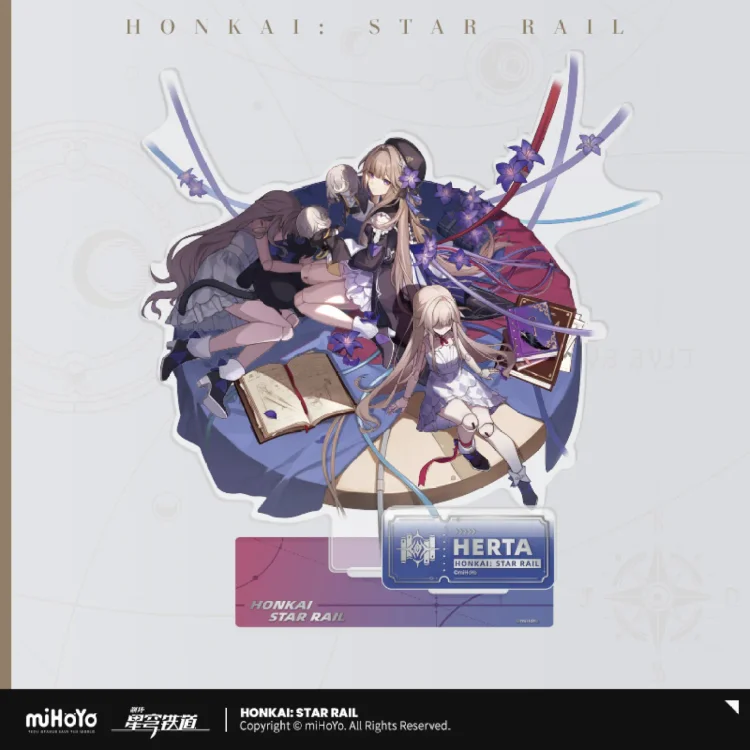 Honkai: Star Rail Characters Acrylic Stand Figure,Colorful and Exquisite  Character Design for Game Fans' Collection (Arlan)