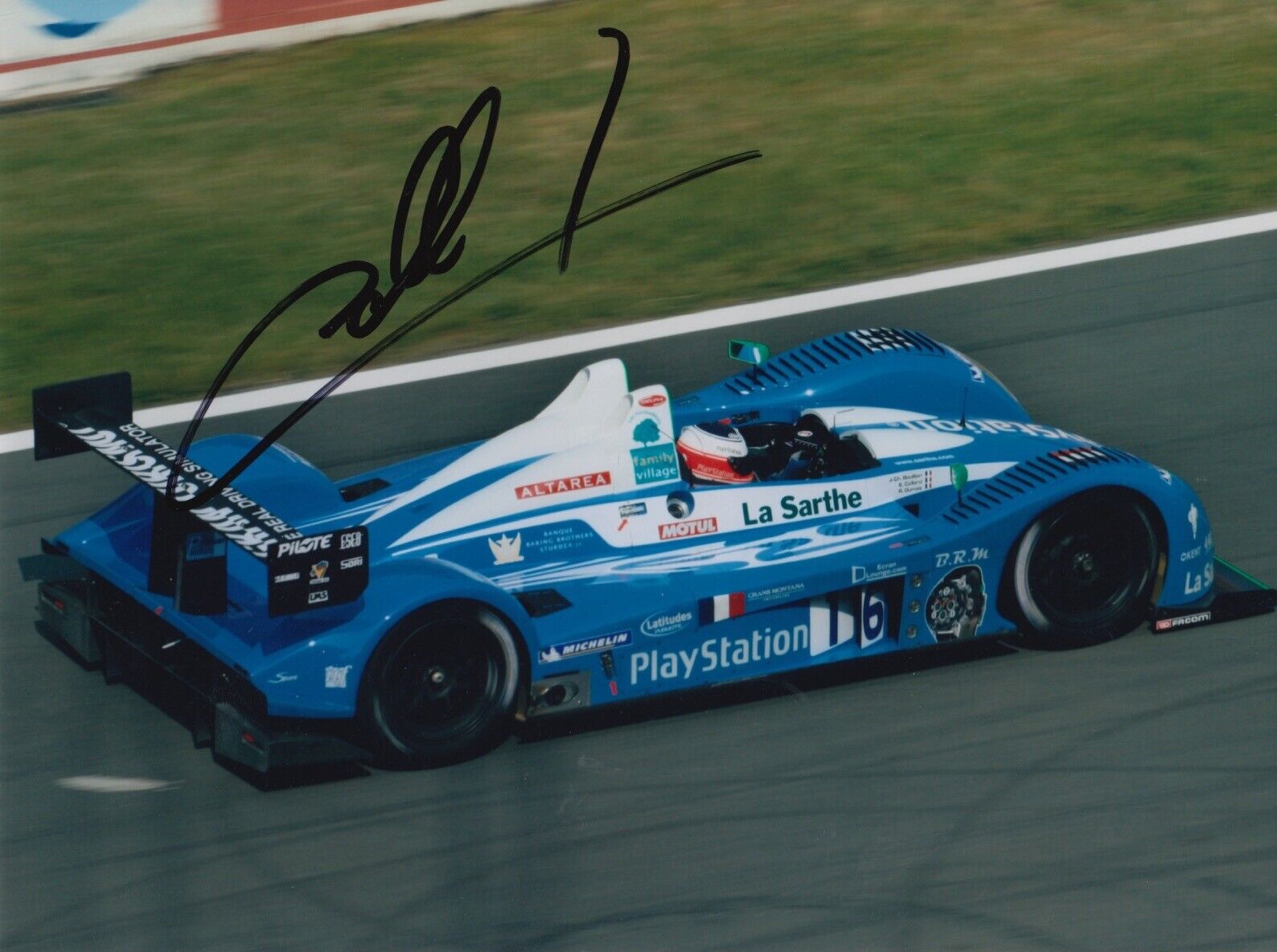 Emmanuel Collard Hand Signed 8x6 Photo Poster painting - Le Mans Autograph 4.