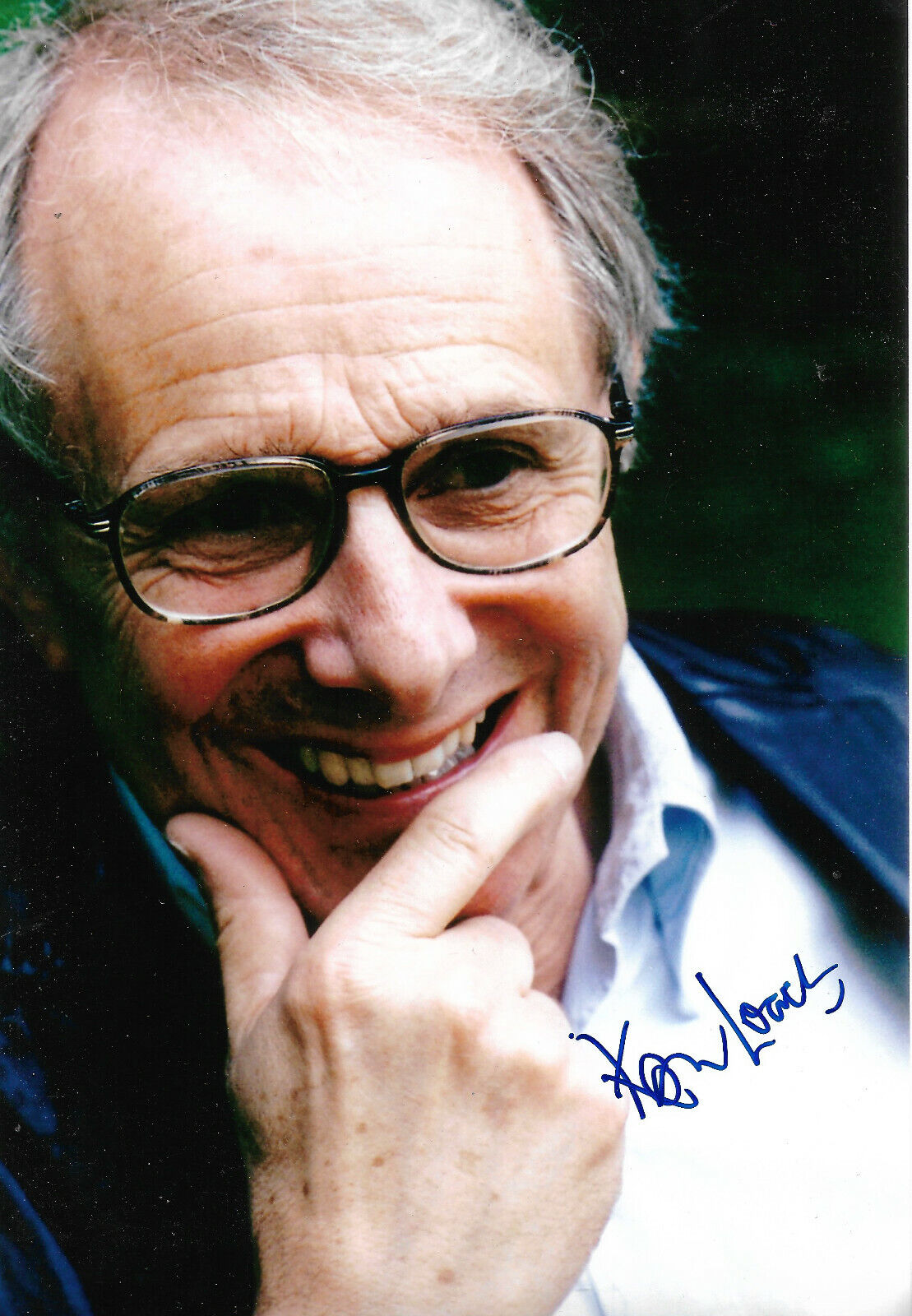 Ken Loach Director signed 8x12 inch Photo Poster painting autograph