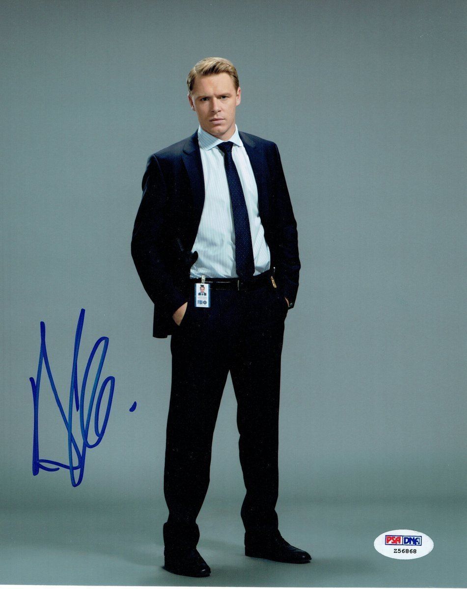 Diego Klattenhoff Signed Blacklist Autographed 8x10 Photo Poster painting PSA/DNA #Z56868