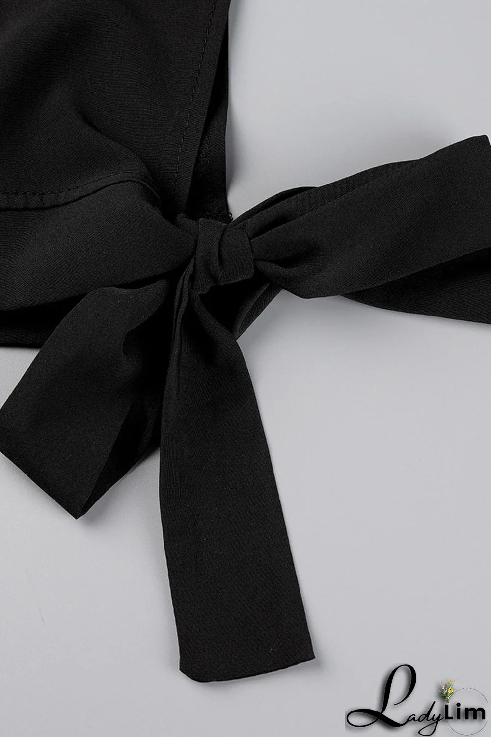 Light Blue Casual Simplicity Solid Patchwork Buckle Turndown Collar Long Sleeve Two Pieces