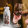 DIY Diamond Painting Wine Bags Diamond Art Liquor Bottle Covers Kit(Flower Birdcage)