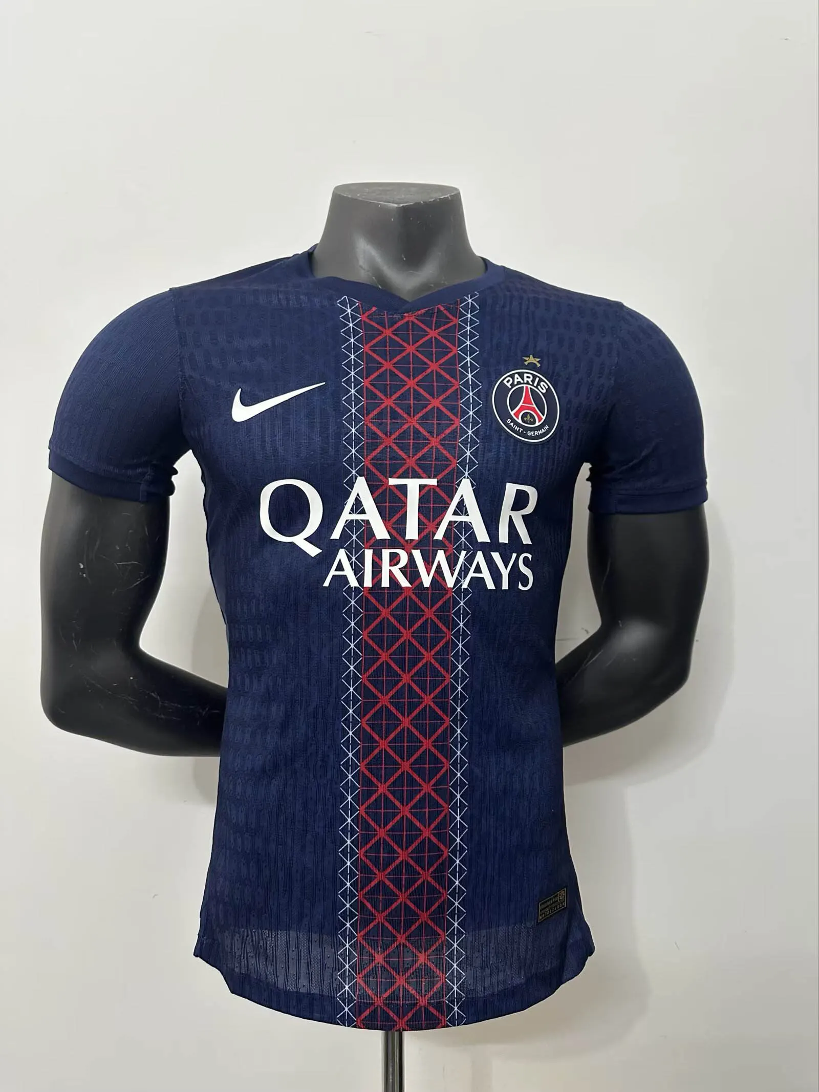 2025-2026 Player Version PSG Paris Saint-Germain Home (1 Star ) Football Shirt 1:1 Thai Quality- Maxi Kit