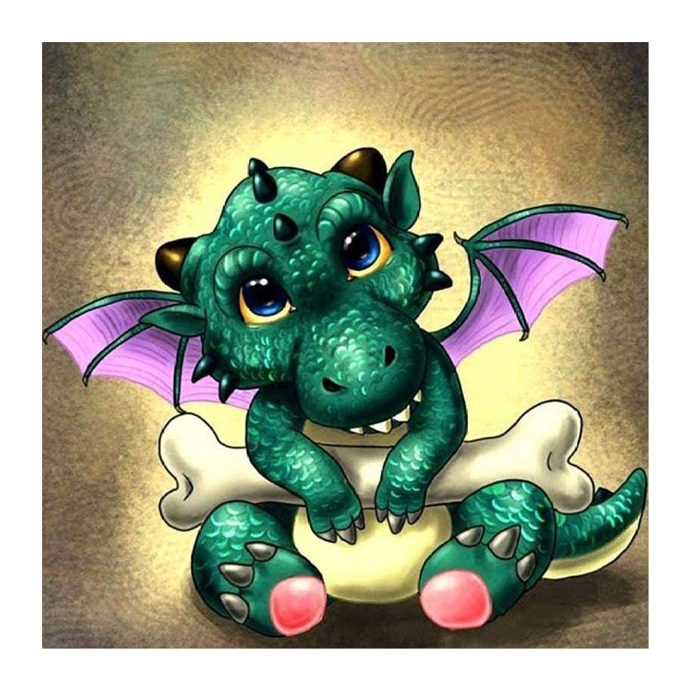 

Gragon - 11CT Stamped Cross Stitch - 40*40CM, 501 Original
